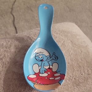 NWOT Smurfs Spoon Rest